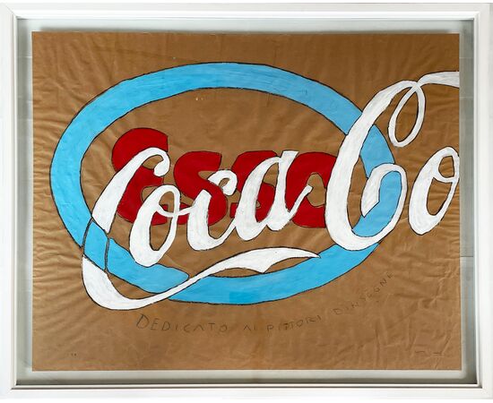 "Esso Coca-Cola" - Mario Schifano (1934-1998)