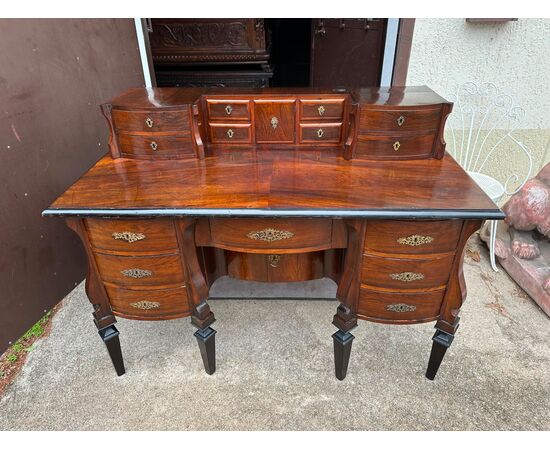 Louis XVI mazzarina desk, Genoa 1700s