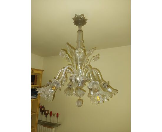 Murano glass chandelier