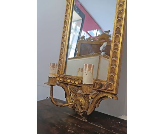 PAIR OF GILT NEOCLASSICAL STYLE MIRRORS MID-19TH CENTURY