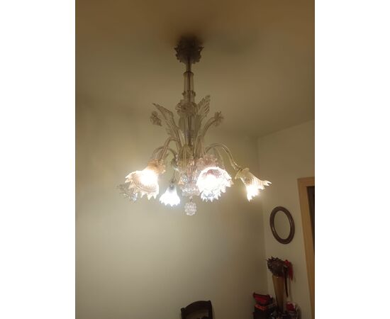 Murano glass chandelier