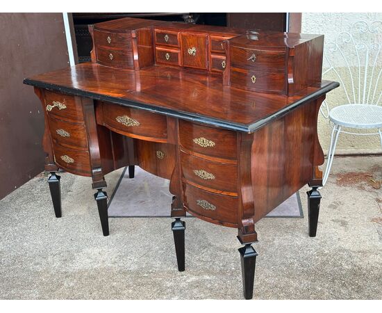 Louis XVI mazzarina desk, Genoa 1700s