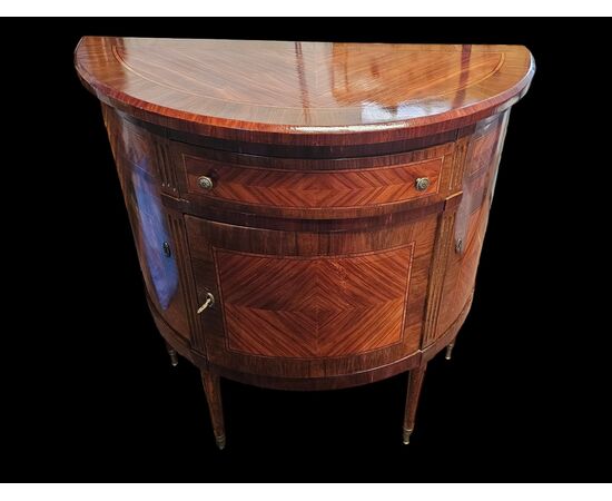 Demi-lune sideboard
