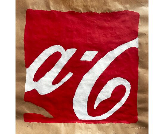 Coca-Cola (a-C) - Mario Schifano (1934-1998)