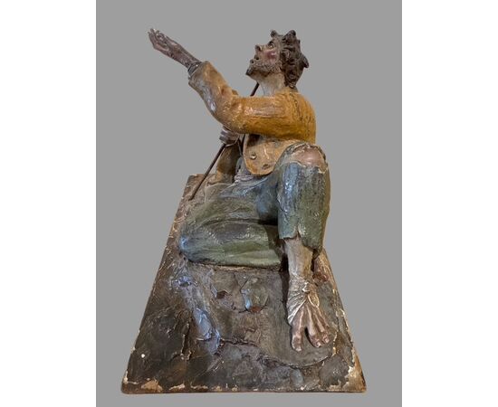 Terracotta sculpture "G. Picano"