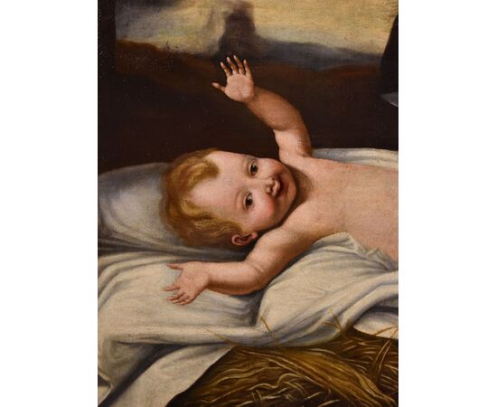 Baby Jesus, Lombard Painter active in the 17th century