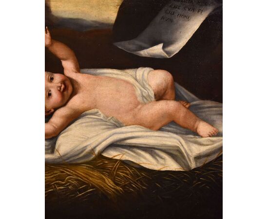 Baby Jesus, Lombard Painter active in the 17th century