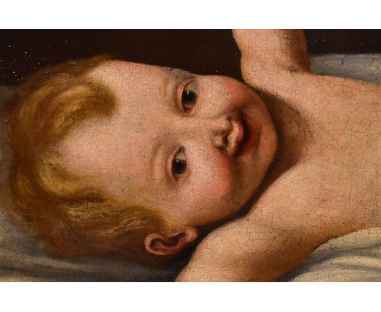 Baby Jesus, Lombard Painter active in the 17th century