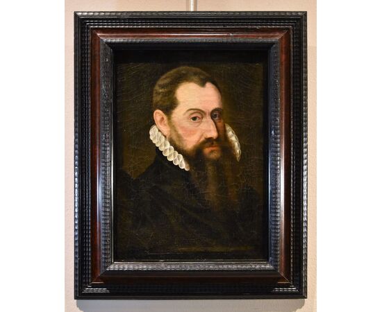 Portrait of a gentleman in Renaissance attire, Frans Pourbus (Bruges, 1545 - Antwerp, 1581)