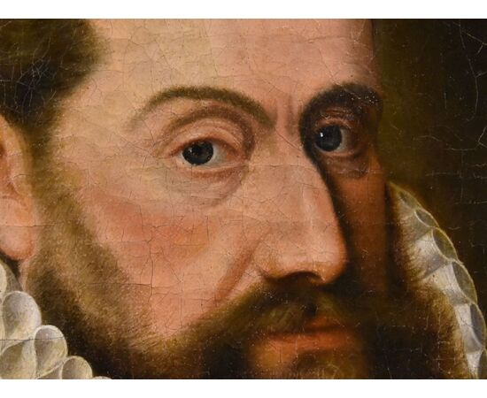 Portrait of a gentleman in Renaissance attire, Frans Pourbus (Bruges, 1545 - Antwerp, 1581)