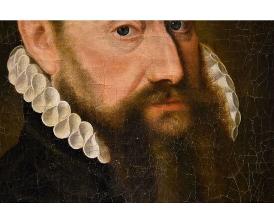 Portrait of a gentleman in Renaissance attire, Frans Pourbus (Bruges, 1545 - Antwerp, 1581)