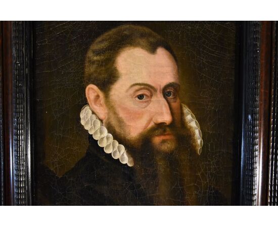 Portrait of a gentleman in Renaissance attire, Frans Pourbus (Bruges, 1545 - Antwerp, 1581)