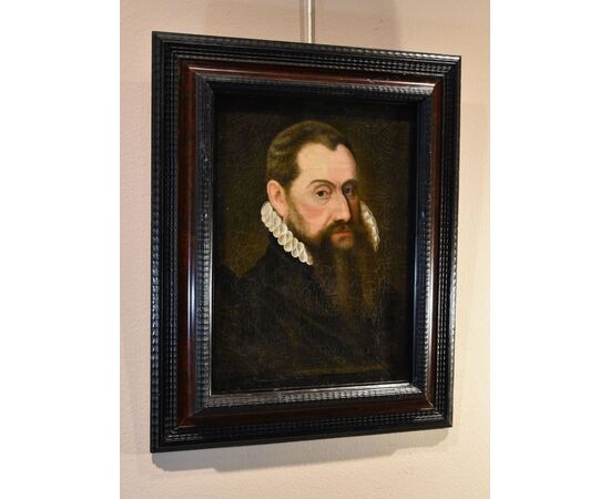 Portrait of a gentleman in Renaissance attire, Frans Pourbus (Bruges, 1545 - Antwerp, 1581)