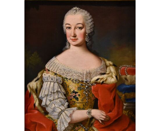 Ritratti di Maria Teresa d'Asburgo e Francesco I di Lorena, Martin van Meytens (Stoccolma 1695 - Vienna 1770)