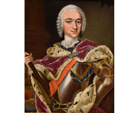 Ritratti di Maria Teresa d'Asburgo e Francesco I di Lorena, Martin van Meytens (Stoccolma 1695 - Vienna 1770)