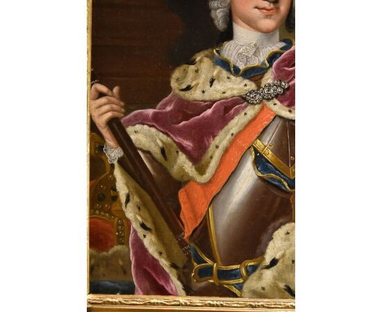 Ritratti di Maria Teresa d'Asburgo e Francesco I di Lorena, Martin van Meytens (Stoccolma 1695 - Vienna 1770)