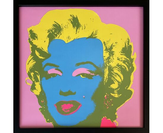 "Marilyn" Andy Warhol - Published by Sunday B. Morning