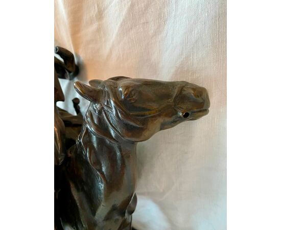 Bronzo di cosacco a cavallo