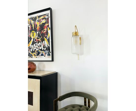 Luigi Caccia Dominioni "LP 10" style wall lamp for Azucena - 1950