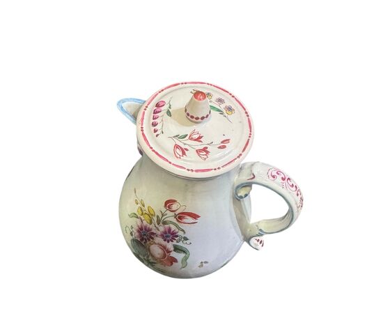 SMALL COFFEE POT DOCCIA GINORI MANUFACTURE - 19th century