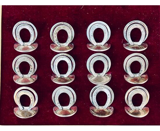 12 segnaposto in argento Miracoli