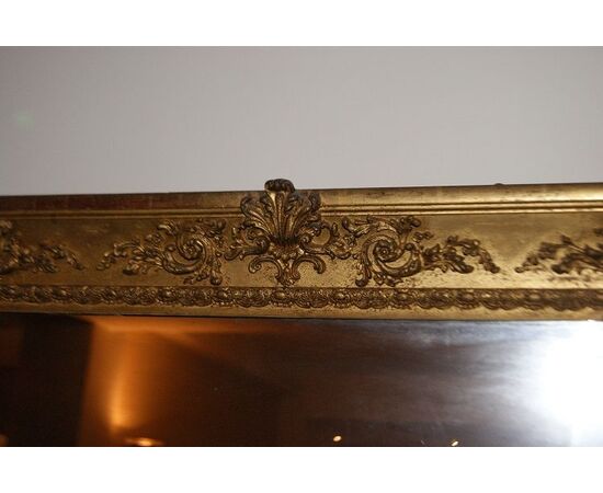 Antique Empire style mirror from the 1800s