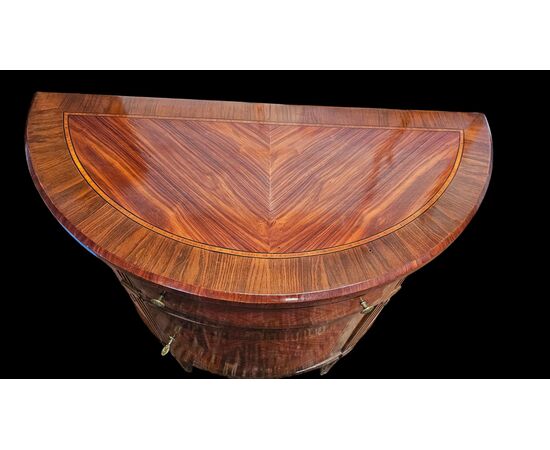 Demi-lune sideboard