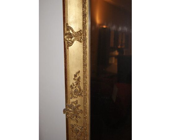 Antique Empire style mirror from the 1800s