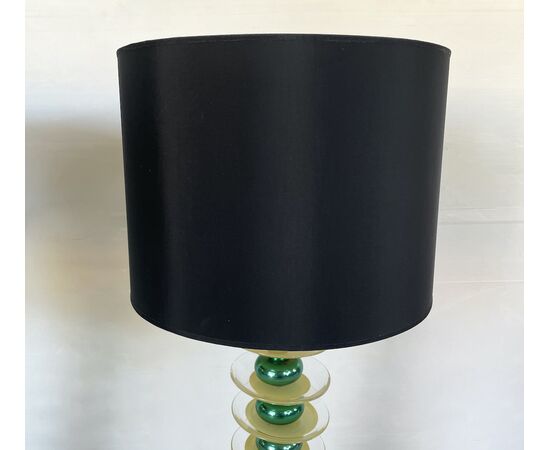 Stained glass table lamps - Vintage 1970