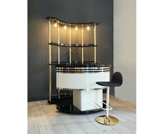 Mobile Bar '70 - Stilglass Donati & Fratelli Guzzini