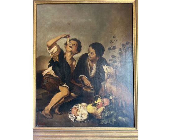 Copia di un dipinto di B.E. Murillo