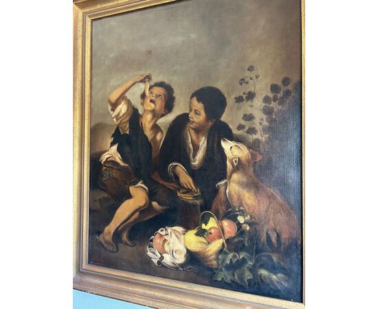 Copia di un dipinto di B.E. Murillo