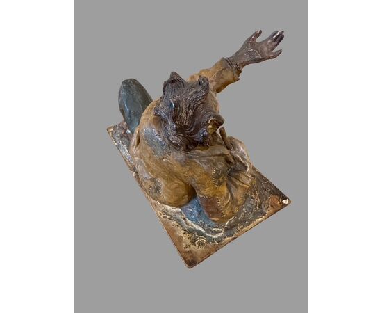 Terracotta sculpture "G. Picano"