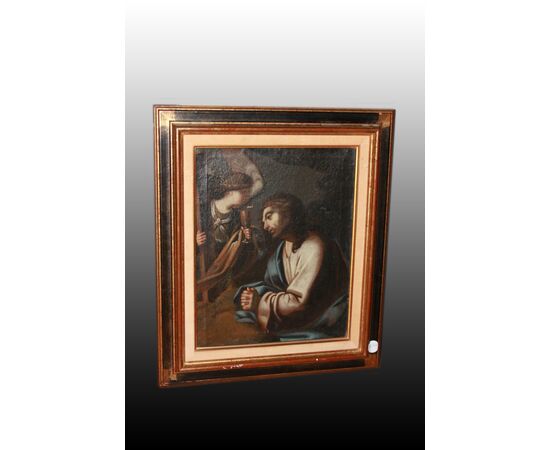 Jesus Christ in the Garden (prayer on the Mount of Olives). An angel with a chalice appears to Jesus.