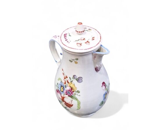 SMALL COFFEE POT DOCCIA GINORI MANUFACTURE - 19th century