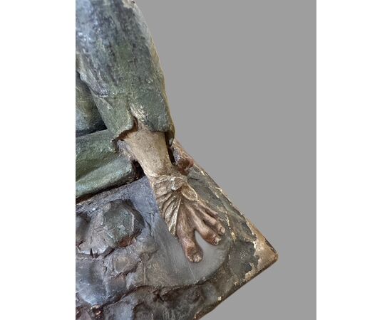 Terracotta sculpture "G. Picano"