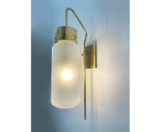 Luigi Caccia Dominioni "LP 10" style wall lamp for Azucena - 1950