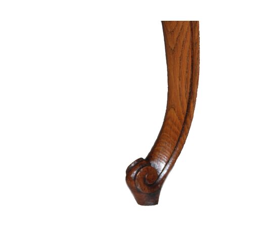Early 20th century extendable Provençal walnut table with parquet top