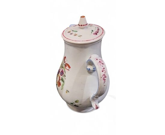 SMALL COFFEE POT DOCCIA GINORI MANUFACTURE - 19th century