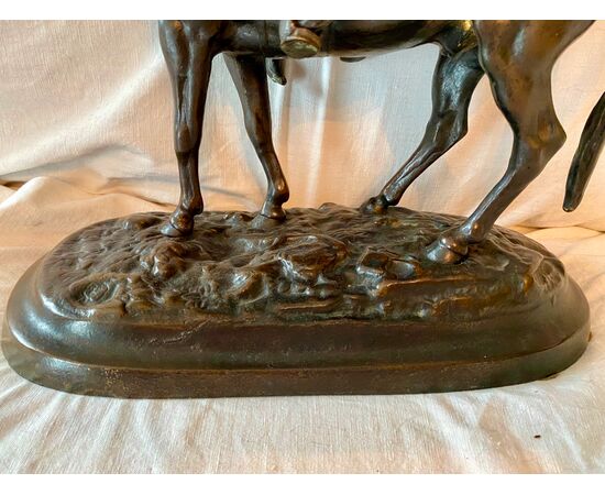 Bronzo di cosacco a cavallo
