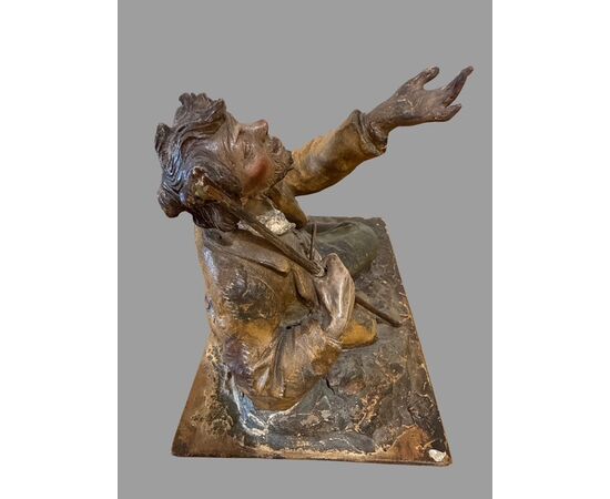 Terracotta sculpture "G. Picano"