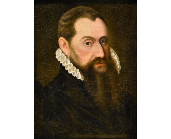 Portrait of a gentleman in Renaissance attire, Frans Pourbus (Bruges, 1545 - Antwerp, 1581)