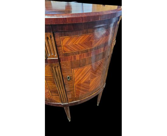 Demi-lune sideboard