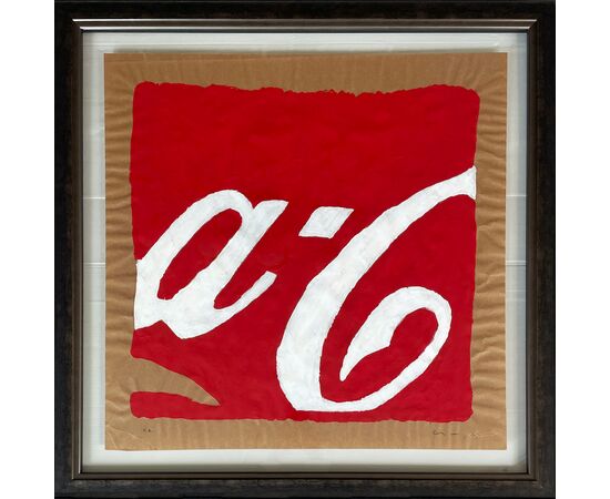Coca-Cola (a-C) - Mario Schifano (1934-1998)