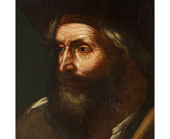 Neapolitan school, 17th century, Peasant with hoe