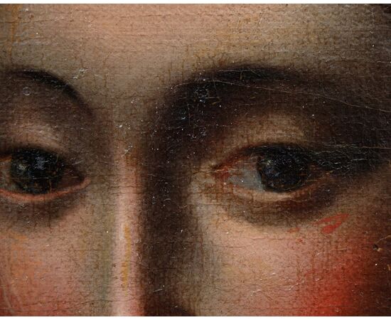 17th century, Bergamo school, Madonna with blessing Child