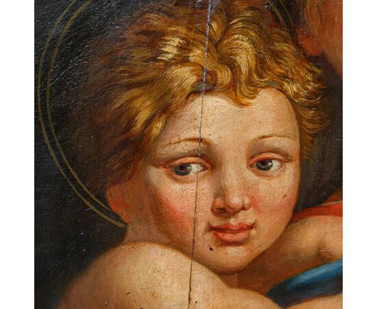 19th century, Madonna with child