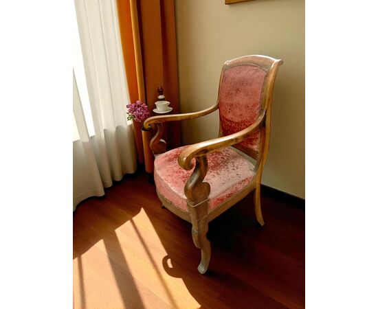 Eleganti Poltrone Francesi Carlo X