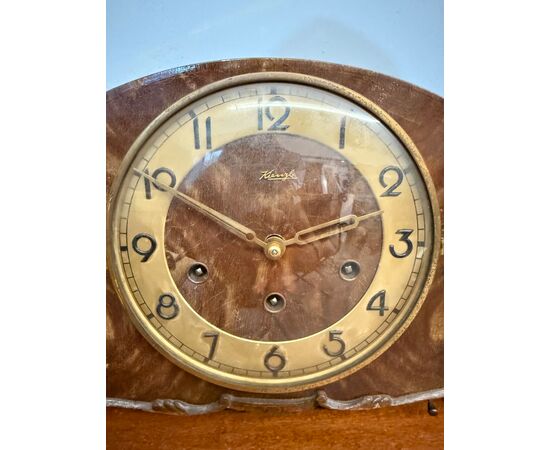 Antique Kienzle Art Deco 1930 table/mantel clock, 46x23x16cm