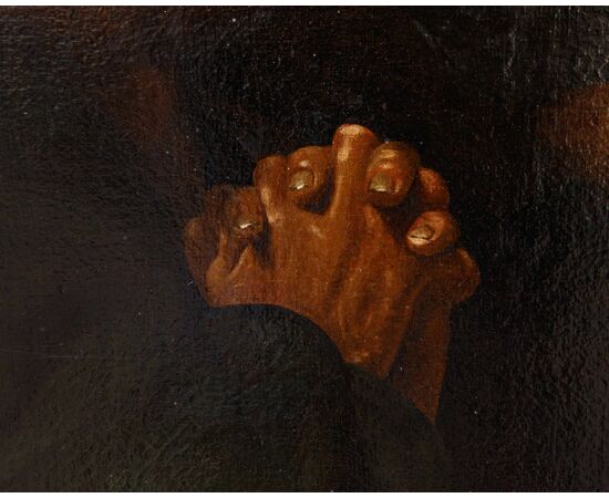 Neapolitan school, 17th century, Penitent Saint Peter
